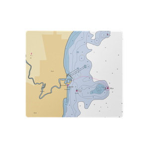 Gaslight Pointe (Racine, WI) NOAA Chart  Gaming Mouse Pad