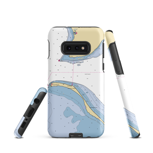 Long Island Lapointe Light NPS Dock (La Pointe, WI) NOAA Chart Samsung Phone Case