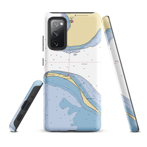 Long Island Lapointe Light NPS Dock (La Pointe, WI) NOAA Chart Samsung Phone Case