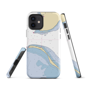 Long Island Lapointe Light NPS Dock (La Pointe, WI) NOAA Chart  Tough iPhone Case