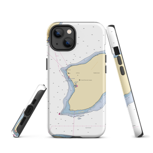 Madeline Island Yacht Club (La Pointe, WI) NOAA Chart  Tough iPhone Case