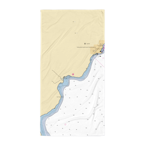 Port Superior Marina (Bayfield, WI) NOAA Chart Towel