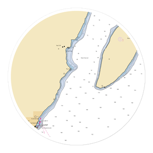 Roy's Point Marina (La Pointe, WI) NOAA Chart Sticker