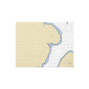 Schooner Bay Marina LLC (La Pointe, WI) NOAA Chart Jigsaw Puzzle