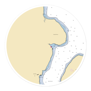 Schooner Bay Marina LLC (La Pointe, WI) NOAA Chart Sticker