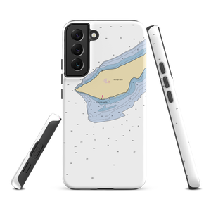 Michigan Island Lighthouse NPS Dock (La Pointe, WI) NOAA Chart Samsung Phone Case