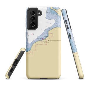 Little Sand Bay Marina (Bayfield, WI) NOAA Chart Samsung Phone Case