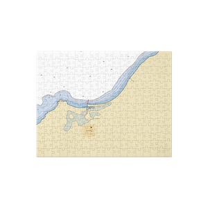 Port Wing Marina (Port Wing, WI) NOAA Chart Jigsaw Puzzle