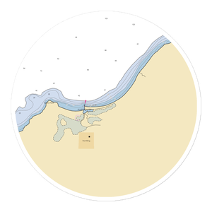 Port Wing Marina (Port Wing, WI) NOAA Chart Sticker
