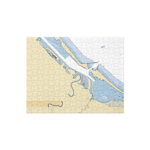 Loon's Foot Marine (Duluth, MN) NOAA Chart Jigsaw Puzzle