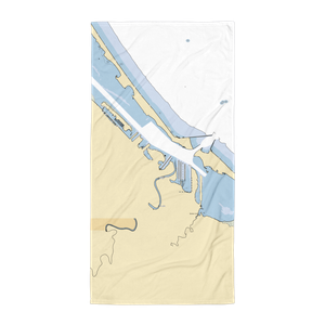 Loon's Foot Marine (Duluth, MN) NOAA Chart Towel