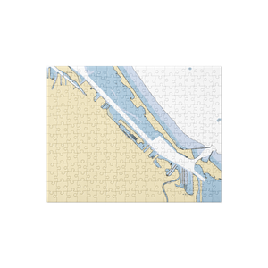 Barker's Island Marina (Duluth, MN) NOAA Chart Jigsaw Puzzle