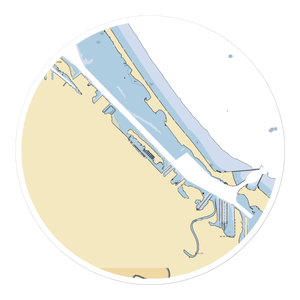 Barker's Island Marina (Duluth, MN) NOAA Chart Sticker