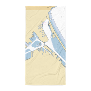 Connors Point Cove Marina (Duluth, MN) NOAA Chart Towel