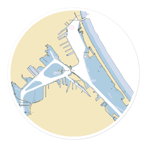 Connors Point Cove Marina (Duluth, MN) NOAA Chart Sticker