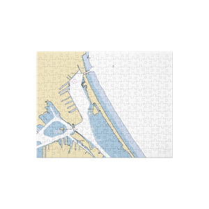 Sand Point Yacht Club (Duluth, MN) NOAA Chart Jigsaw Puzzle