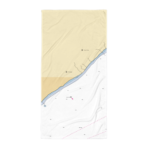 McQuade Small Craft Harbor (Duluth, MN) NOAA Chart Towel