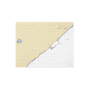 Tofte Charters (Schroeder, MN) NOAA Chart Jigsaw Puzzle