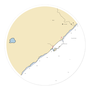 Tofte Charters (Schroeder, MN) NOAA Chart Sticker