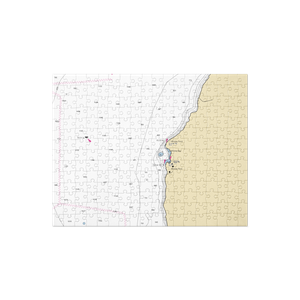 Whiskey Rock Bay Campground (Bayview, ID) NOAA Chart Jigsaw Puzzle