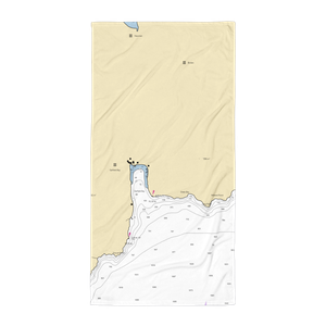 Harbor Marina (Kootenai, ID) NOAA Chart Towel