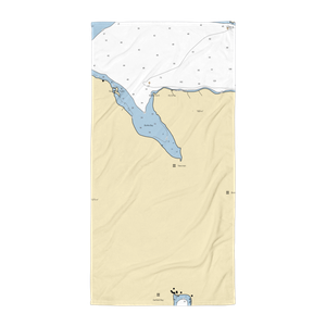 Bottle Bay Marina (Kootenai, ID) NOAA Chart Towel