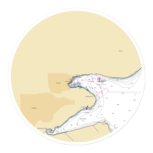 Bitter End Marina (Bayview, ID) NOAA Chart Sticker