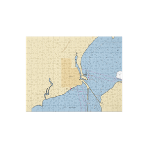 Sandpoint Marina (Sandpoint, ID) NOAA Chart Jigsaw Puzzle