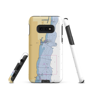 Waukegan Harbor & Marina (Waukegan, IL) NOAA Chart Samsung Phone Case