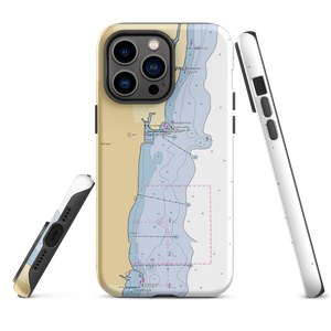 Waukegan Harbor & Marina (Waukegan, IL) NOAA Chart  Tough iPhone Case