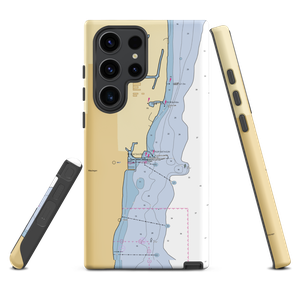 Larsen Marine Service (Waukegan, IL) NOAA Chart Samsung Phone Case