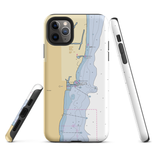 Larsen Marine Service (Waukegan, IL) NOAA Chart  Tough iPhone Case