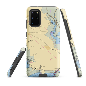 North Pier Marina (Delcambre, LA) NOAA Chart Samsung Phone Case