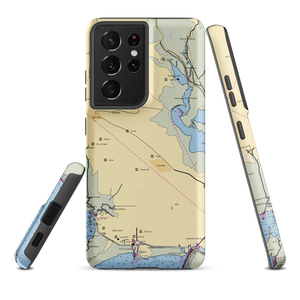 North Pier Marina (Delcambre, LA) NOAA Chart Samsung Phone Case