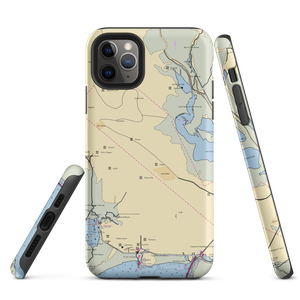 North Pier Marina (Delcambre, LA) NOAA Chart  Tough iPhone Case