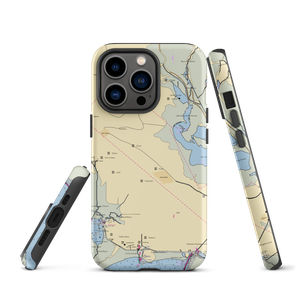 North Pier Marina (Delcambre, LA) NOAA Chart  Tough iPhone Case