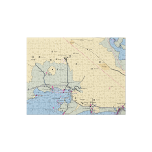 Don's Boat Landing (Erath, LA) NOAA Chart Jigsaw Puzzle