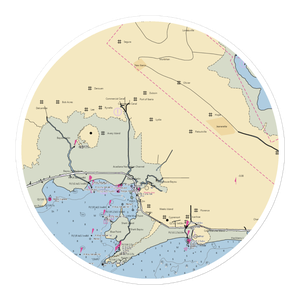 Don's Boat Landing (Erath, LA) NOAA Chart Sticker