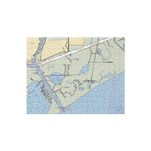 Intracoastal Marine Supply and Seafood (Perry, LA) NOAA Chart Jigsaw Puzzle