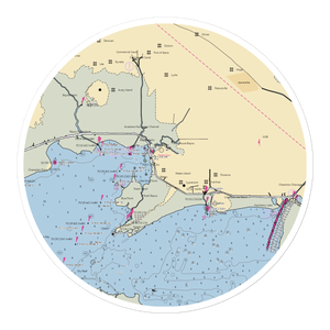 Louisiana Marina (New Iberia, LA) NOAA Chart Sticker