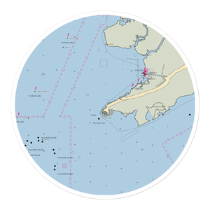 Bayview Marina (Lydia, LA) NOAA Chart Sticker