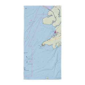 Cypremort Yacht Club (Lydia, LA) NOAA Chart Towel