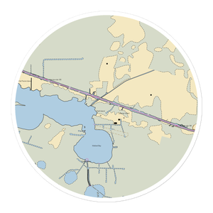 Talen's Marine & Fuel, Lake Arthur Dock (Gueydan, LA) NOAA Chart Sticker