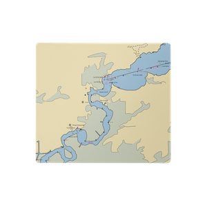 Myers Landing (Hayes, LA) NOAA Chart  Gaming Mouse Pad