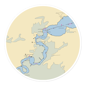 Myers Landing (Hayes, LA) NOAA Chart Sticker