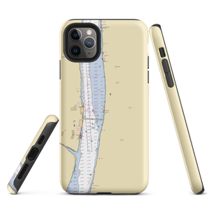 Argosy Casino (Baton Rouge, LA) NOAA Chart  Tough iPhone Case