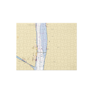 Argosy Casino (Baton Rouge, LA) NOAA Chart Jigsaw Puzzle