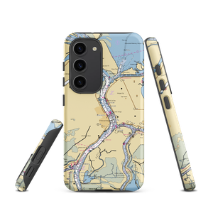 Berwick Town Dock (Amelia, LA) NOAA Chart Samsung Phone Case