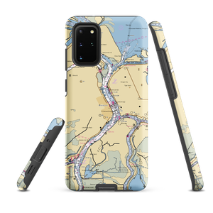 Morgan City Pleasure Boat Dock (Amelia, LA) NOAA Chart Samsung Phone Case