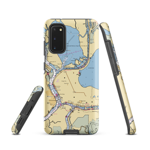 Lake End Park Marina (Amelia, LA) NOAA Chart Samsung Phone Case